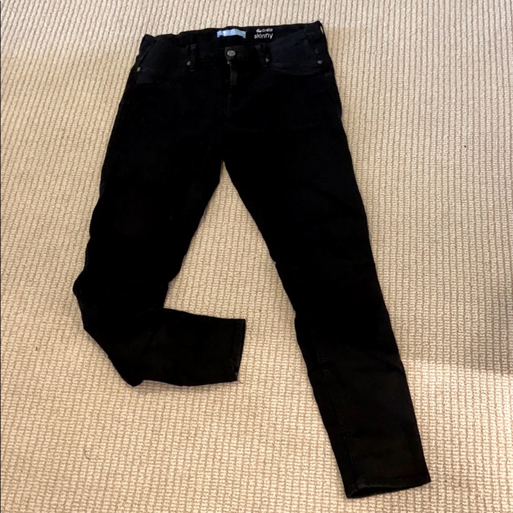 7 For All Mankind Women's Black Jeans